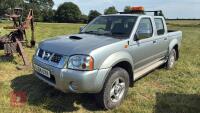 2004 NISSAN NAVARA 2.5DI PICK UP TRUCK - 4