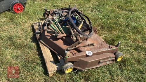 JOHN DEERE LAWN MOWER DECK