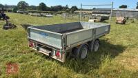IFOR WILLIAMS LM105G FLATBED TRAILER - 19