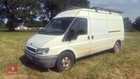 2005 FORD TRANSIT 115 T350 VAN - 2