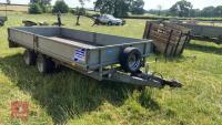 IFOR WILLIMS LM146G 14' FLATBED TRAILER