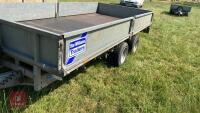 IFOR WILLIMS LM146G 14' FLATBED TRAILER - 20