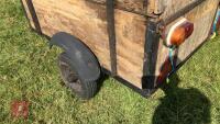 4' 10'' X 3' 8'' CAR TRAILER - 10