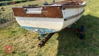14' BOAT & TRANSPORT TRAILER - 17