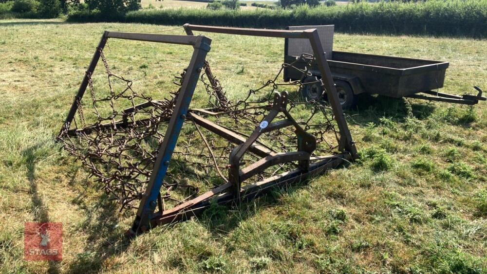 15' FOLDING CHAIN HARROWS