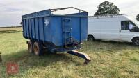 1984 BRAIN LEGG 10T GRAIN TRAILER