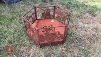 HEXAGONAL FIRE PIT - 4