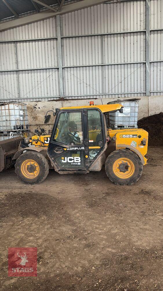 2022 JCB 525 60 4WD TELEHANDLER