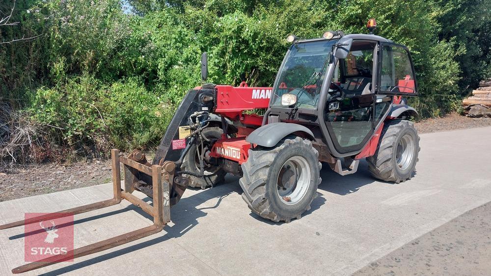 2010 MANITOU MLT 627 TURBO TELEHANDLER