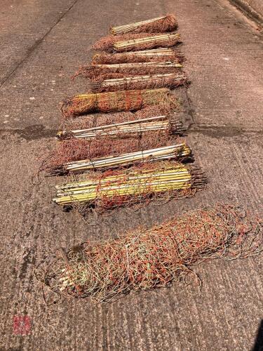 10 ROLLS OF FLEXINET SHEEP NETTING