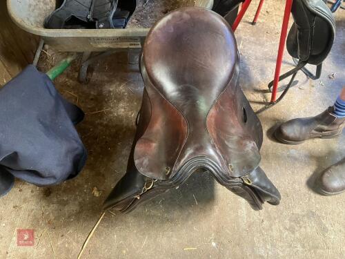 DUAL PURPOSE LEATHER SADDLE