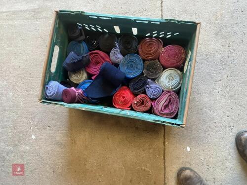 CRATE OF LEG BANDAGES
