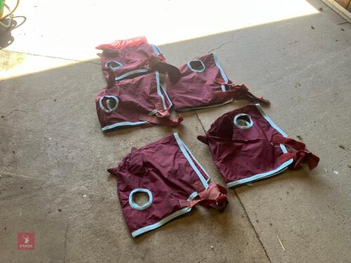 5 WATERPROOF EXERCISE HOODS (2)