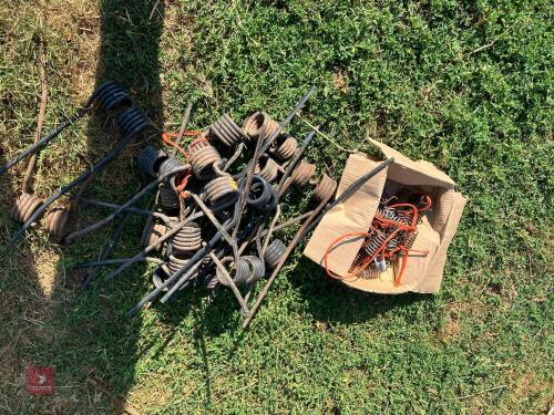 QUANTITY OF HAYBOB TINES AND SPRINGS