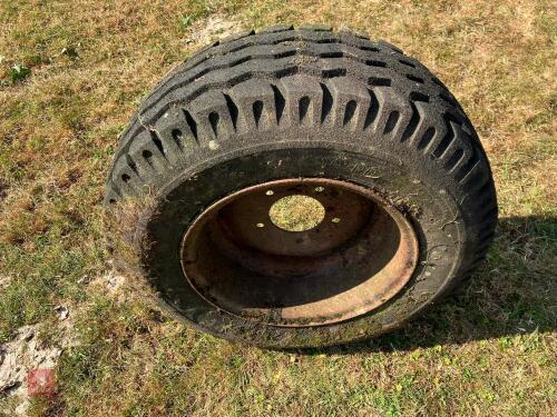 5 STUD WHEEL AND TYRE
