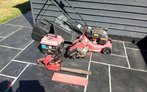 QTY OF GARDEN & WORKSHOP EQUIPMENT (S/R)