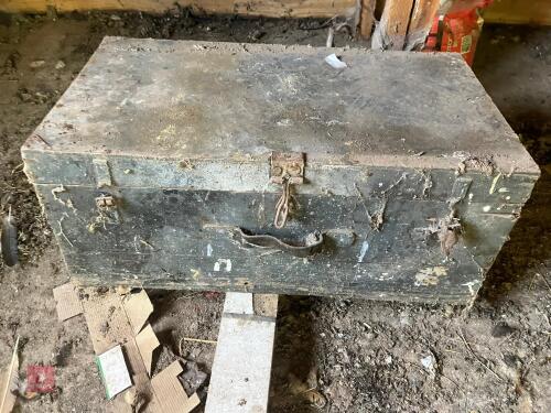 WOODEN TOOL CHEST