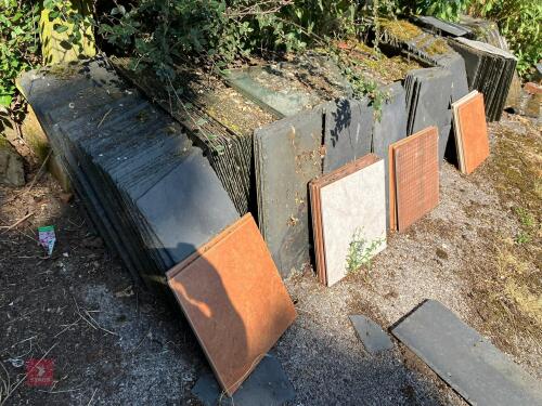 LARGE QUANTITY OF SLATES