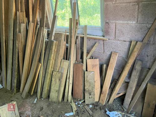 LARGE QUANTITY OF TIMBER