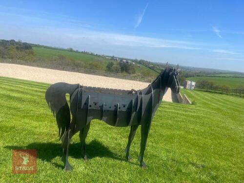 HORSE FIRE PIT/PLANTER