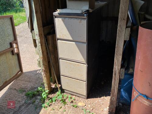 METAL FILING CABINET