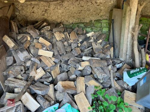 QUANTITY OF SPLIT FIREWOOD