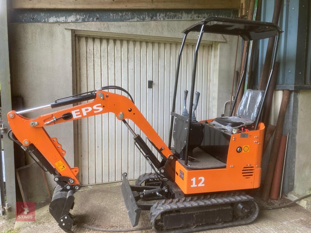 2026 NUOMAN 1.2T EPS 12 MINI EXCAVATOR