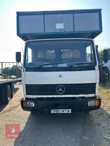 1986 2WD MERCEDES 814 LORRY