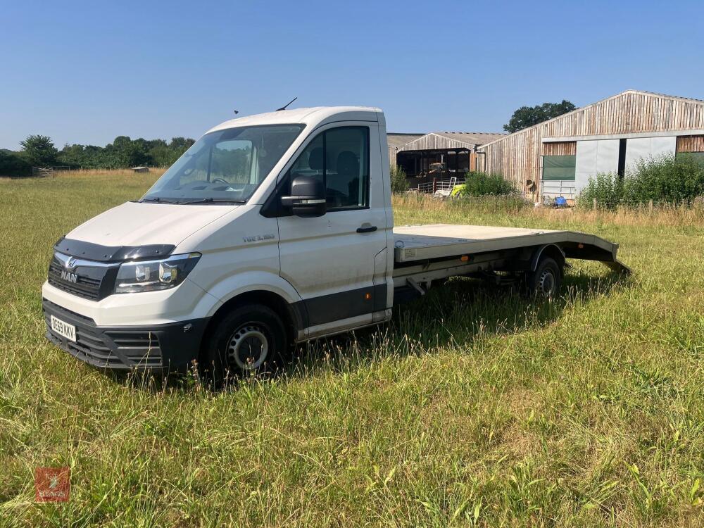 2019 MAN TGE3 180 FLATBED VAN