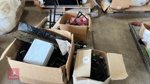 QTY OF HARVEST TEC APPLICATOR SPARES(147