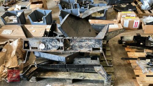 LARGE QTY OF TANK BRACKETS (174)
