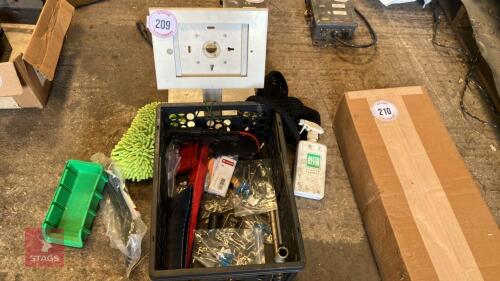 BOX OF ASSORTED SPARES (209)