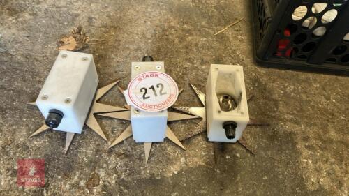 QTY OF STAR WHEEL MOISTURE SENSORS (212)