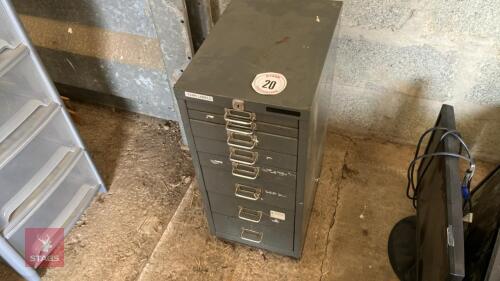 METAL FILING CABINET (20)