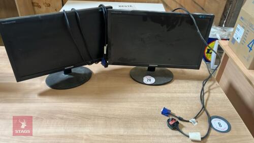 TWO SAMSUNG MONITORS (28)