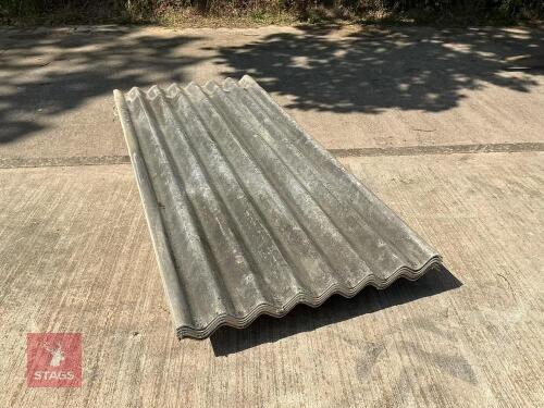 6 X 2.43M FIBRE CEMENT ROOFING SHEETS