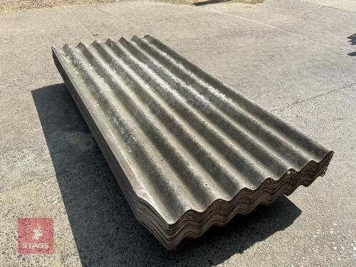 20 X 2.43M FIBRE CEMENT ROOFING SHEETS