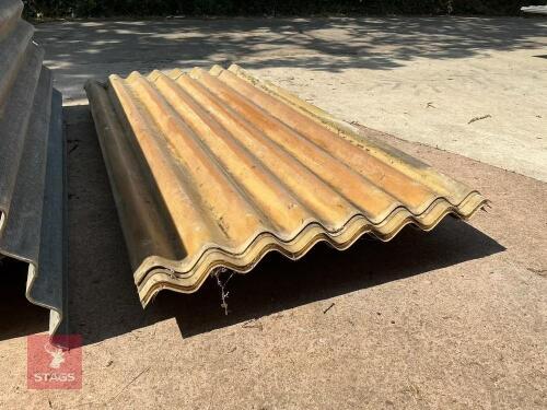 FADED CORRUGATED ROOF LIGHTS
