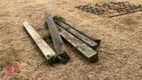 5 X 7'' X 7'' OAK POSTS - 5