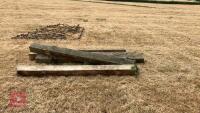5 X 7'' X 7'' OAK POSTS - 6