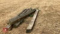 5 X 7'' X 7'' OAK POSTS - 8
