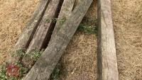 5 X 7'' X 7'' OAK POSTS - 10