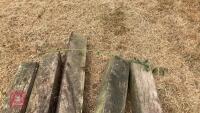 5 X 7'' X 7'' OAK POSTS - 12