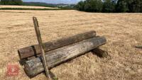 5 MIXED TELEGRAPH POLES - 5