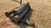 5 MIXED TELEGRAPH POLES - 11