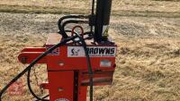 BROWNS HYDRAULIC LOG SPLITTER - 12