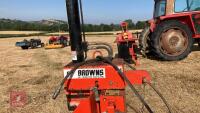 BROWNS HYDRAULIC LOG SPLITTER - 41