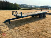 22' TWIN AXLE BALE TRAILER