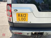 2012 LAND ROVER DISCOVERY COMMERCIAL 4 - 25