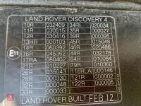 2012 LAND ROVER DISCOVERY COMMERCIAL 4 - 83